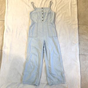 Old Navy Chambray Jumpsuit NWOT: Small Blue